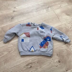 Zara house great weekend crewneck size 9-12 months